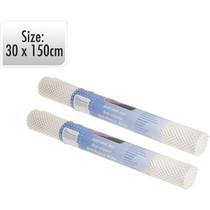 Antislipmat 2 Stuks 30 x 150 cm –Antislip Wit