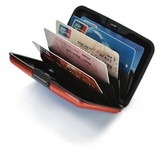 Banzaa Premium Lichtgewicht Alu Wallet Portemonnee Pashouder Bruin – 8x10cm | Portemonnees | Anti-Skimming | Creditcardhouder | Geldknip | Pasjeshouder