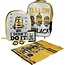 Minions Minions 5-delige Trolley Set – 36x26x9cm | Kinder Koffertje met Duikbril, Portemonnee en Strandtas