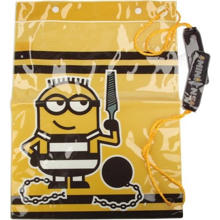 Minions Stevige Verschrikkelijke ikke Transparante Strandtas voor Kinderen – 38x29x1cm | Minion Tas voor Jongens en Meisjes | Despicable me