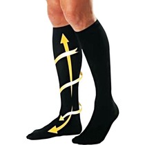 Miracle Socks Unisex Compressiesokken Zwart