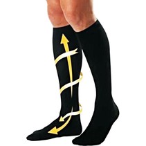 Miracle Socks Unisex Compressiesokken Zwart