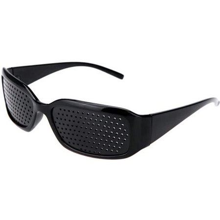 Banzaa Premium Rasterbril Sportief Zwart – Ayurweda Oogcorrectie | Gaatjesbril | Effectief bij behandelen bijziendheid, verziendheid, astigmatisme, cataract en strabismus bij kinderen