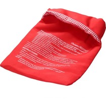 Aardappelzak voor Stomen  in Magnetron - Rood