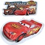 Disney Cars Disney Pixar Cars 3D Muur Decoratie voor de Kinderslaapkamer 2 stuks – 21x33cm | Muurhanger | Versiering voor in de Slaapkamer