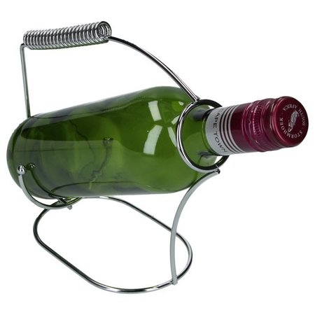 Banzaa Luxe en Moderne Wijnfleshouder Industrial Design – 19x10cm | Houdt de wijnfles in de Juiste Positie | Wijnfles Houder en Schenker