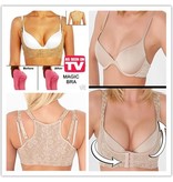 Banzaa Magic Bra Push Up Beha – Maat XXL - Bekend van TV | Huidskleurige BH Verbetert Houding en Geeft de Perfecte Ondersteuning voor Uw Borsten | Rugsteun en Mooie Decolleté