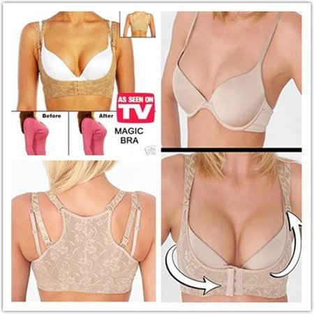 Banzaa Magic Bra Push Up Beha – Maat XXL - Bekend van TV | Huidskleurige BH Verbetert Houding en Geeft de Perfecte Ondersteuning voor Uw Borsten | Rugsteun en Mooie Decolleté