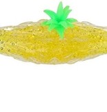 Banzaa Ananas Stressbal met Waterparels – 12x7cm | Versterking van de Hand, Pols en Onderarm | Stresspeelgoed