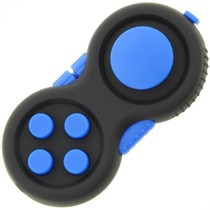 Calm Pad Fidget Pad – Wriemelpad  zwart blauw