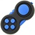 Banzaa Calm Pad Fidget Pad – Wriemelpad  zwart blauw