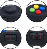 Banzaa Calm Pad Fidget Pad – Wriemelkubus – Anti Stress Speelgoed – Fidget Cube – Wriemel Stick –  Blauw