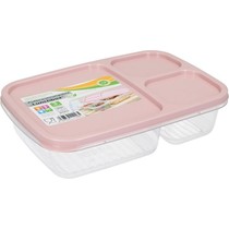 Lunchbox met Deksel 1,2 Liter Oudroze