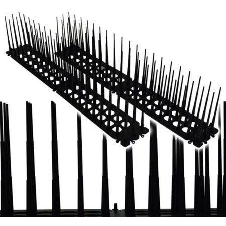Banzaa Vogel Wering Pinnen Set - 2 Stuks - Bird Spikes - 90 cm |Vogelwering Pinnen | Anti Vogelpinnen Afweerpinnen | Duivenpinnen / Duivenstrip | Vogelweringspinnen