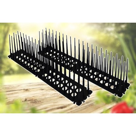 Banzaa Vogel Wering Pinnen Set - 2 Stuks - Bird Spikes - 90 cm |Vogelwering Pinnen | Anti Vogelpinnen Afweerpinnen | Duivenpinnen / Duivenstrip | Vogelweringspinnen