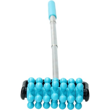 Banzaa Massage Roller met Uitschuifbare Stick – Triggerpoint Massage – Blauw