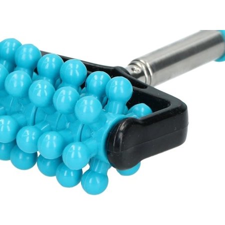 Banzaa Massage Roller met Uitschuifbare Stick – Triggerpoint Massage – Blauw
