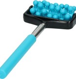 Banzaa Massage Roller met Uitschuifbare Stick – Triggerpoint Massage – Blauw