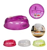 Banzaa Magnetron Deksel met afsluitbaar ontluchtingsventiel Rood – 26x7cm | Voor het Bereiden van Stoommaaltijden