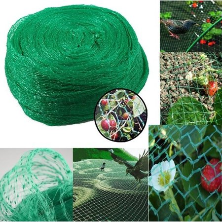 Banzaa Extra Sterk Groen Vogelnet – 5 x 4 Meter – Maaswijdte 10 mm | Tuinnet Vogels