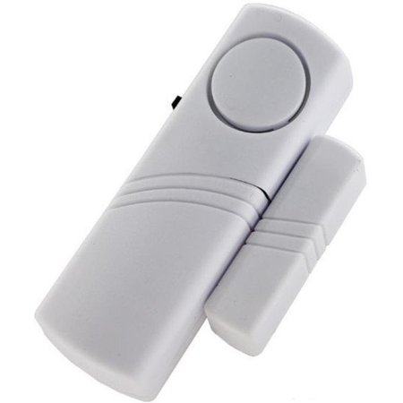 Banzaa Premium 4x Draadloos Inbraakalarm Set met Magnetische Sensoren – 4 Stuks – Wit – 90 dB  | Deur en Raam Beveiliging | Inbraakalarmsysteem| Woningbeveiliging | Waarschuwings Alarm Tegen Inbrekers en Indringers