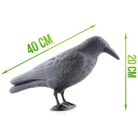 Banzaa XL Duivenverjager Nep Kraai / Raaf - Duiven Verschrikker Vogelverschrikker - Vogel Verjager
