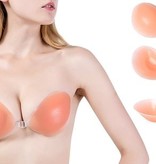 Banzaa Premium Strapless Zelfklevende Onzichtbare Siliconen Push-Up BH – Maat A voor 70A, 70B, 65B, 65C | Herbruikbare Bustehouders voor Prachtige Décolleté | Ondersteunt Borsten en Geeft Grotere Cupmaat