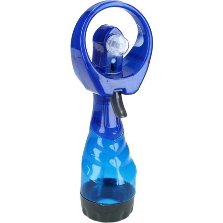 Banzaa Draagbare Spray Handventilator inclusief Waterreservoir | Verkoeling | Ventilatoren | Blauw