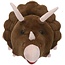 Banzaa pluche dierenkop dinosaurus - dino kop - dia 20 cm - wanddecoratie - muurdecoratie