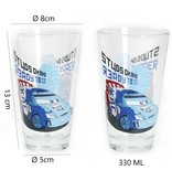 Disney Cars Disney Pixar Cars Grote Drinkglazen set van twee glazen 330 ML