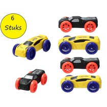 NERF Nitro – 6 stuks – Schuim Auto’s Geschikt voor de Nerf Nitro Longshot Smash – Schietspeelgoed