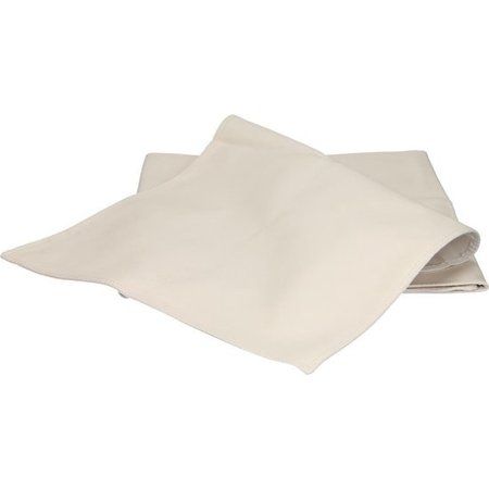 Banzaa Tafelloper Leerlook -Tafelkleed - tafelbescherming - Wit / Creme - 148 cm x 43 cm.