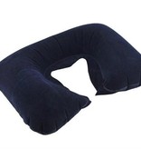 Travel Pillow Opblaasnekkussen 2 Stuks + 2 Gratis Oogmaskers – 27x42cm | Reiskussen Opblaasbaar | Duopack met Slaapmaskers | Comfortabel Slapen Onderweg | Autokussen