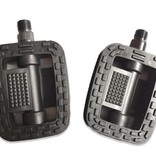 Techno Techno Anti-Slip Fietspedalen Set met Reflectoren – 2 Stuks – Zwart | Fiets Pedalen | Fietstrappers | Losse Trappers voor Reparatie