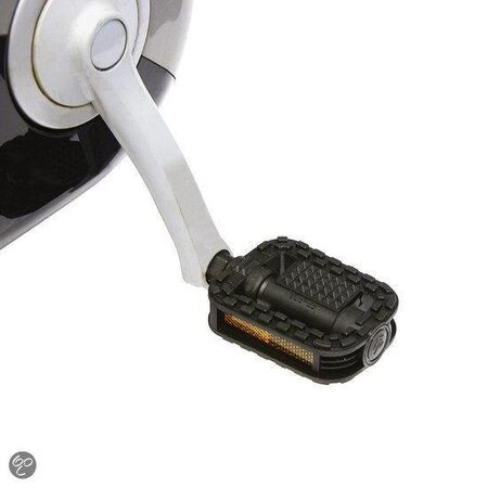 Techno Techno Anti-Slip Fietspedalen Set met Reflectoren – 2 Stuks – Zwart | Fiets Pedalen | Fietstrappers | Losse Trappers voor Reparatie