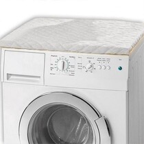 Wasmachine Overtrek - Wasmachine Coating / Droger Hoes - Beschermer Cover - Wit