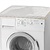 Jedermann Wasmachine Overtrek - Wasmachine Coating / Droger Hoes - Beschermer Cover - Wit