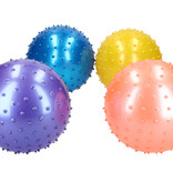 Banzaa Educatieve Stekelige Bal voor Baby en Kinderen - 19cm | Educatief Speelgoed voor Verbeterde Motoriek en Sensorische Stimulatie | Motorische Vaardigheden | Massagebal – Geel