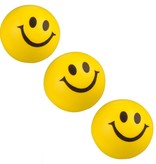 Banzaa Emoji Stressbal 3 Stuks Smiley Soft Density – Voor het reduceren van Stress – Geel