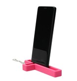 Present Time Present Time Telefoonhouder Heilig Kruis 2 Stuks – Standaard voor je Telefoon – Bureauhouder Mobiel – Roze