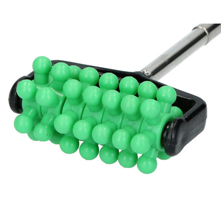 Banzaa Massage roller met Uitschuifbare Stick – Triggerpoint Massage – Groen