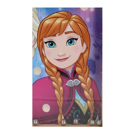 Disney Frozen Disney Frozen Houten geduldsspel met 5 balletjes – 14x14cm | Geduldspuzzel | Uitdagende Puzzels | Behendigheid Spelletjes