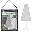 Pro Garden Parasolhoes - Beschermhoes - Afdekhoes Voor Parasol 175cm Diameter 28x50cm