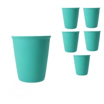 Cappuccino kop - Set 6 Stuks - Zeegroen