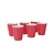 Present Time Espresso Kopje Set 6 Stuks Neon Pink