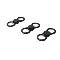 Fidget spinner Anti Stress Set 3 stuks met flessen opener zwart