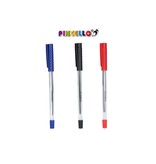 Pincello Pincello balpen Stylo pennen 3 kleuren set 12 stuks