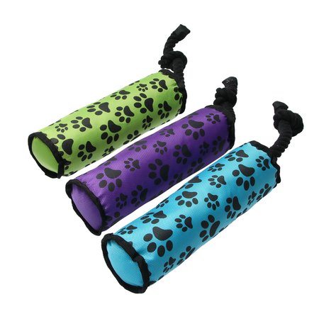 Banzaa Honden speeltouw - flostouw - blauw - 47,5 x 7,5 cm- set van 2 stuks