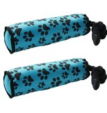 Banzaa Honden speeltouw - flostouw - blauw - 47,5 x 7,5 cm- set van 2 stuks