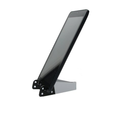 Present Time Present Time Houder voor Telefoon Tablet en Ipad Sleutelhanger 2 Stuks – Standaard voor je Telefoon – Bureauhouder Mobiel – Wit